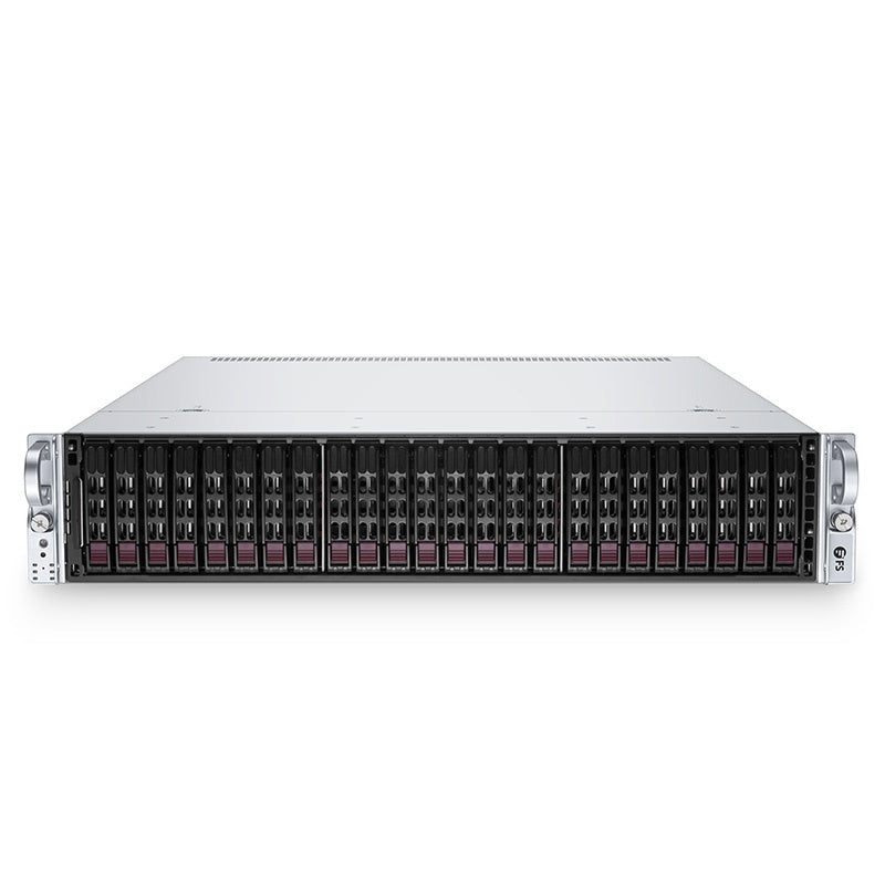 RS7260, 2U Rackmount Server, Dual Intel® Xeon® Scalable Processors, Up to 4 x 16GB DRAM, 2 x 2.5'' Hot-swap SAS HDD Drive Bays, 2 x RJ45 10GbE Ports, 1000W Redundant